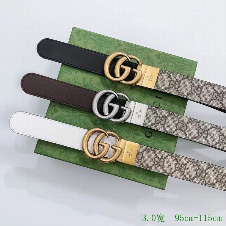 Gucci Belt 30mmX95-115cm 7D11